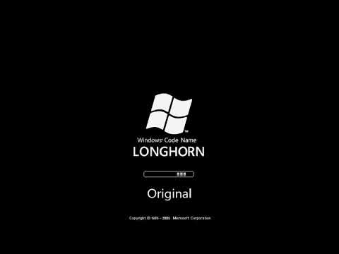 windows longhorn sounds